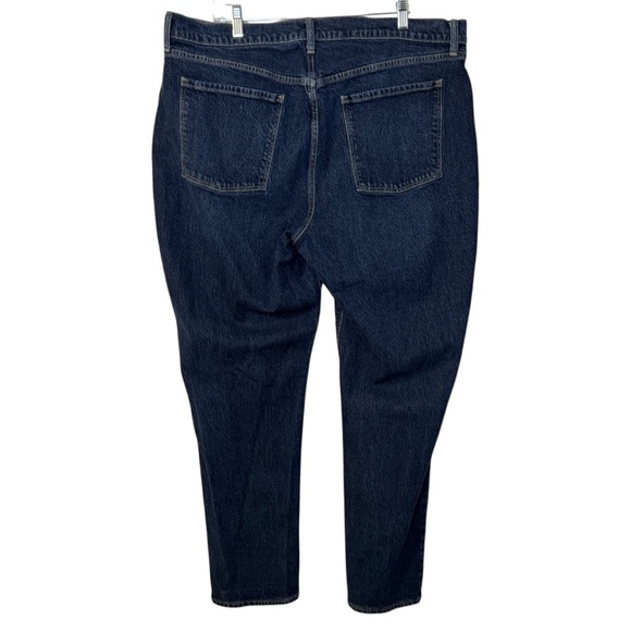 Old Navy Buttonfly High Rise Slouchy Straight leg denim jeans women’s 18 T - Picture 2 of 13